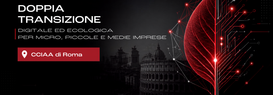 Doppia Transizione Digitale ed Ecologica per micro, piccole e medie imprese CCIAA Roma